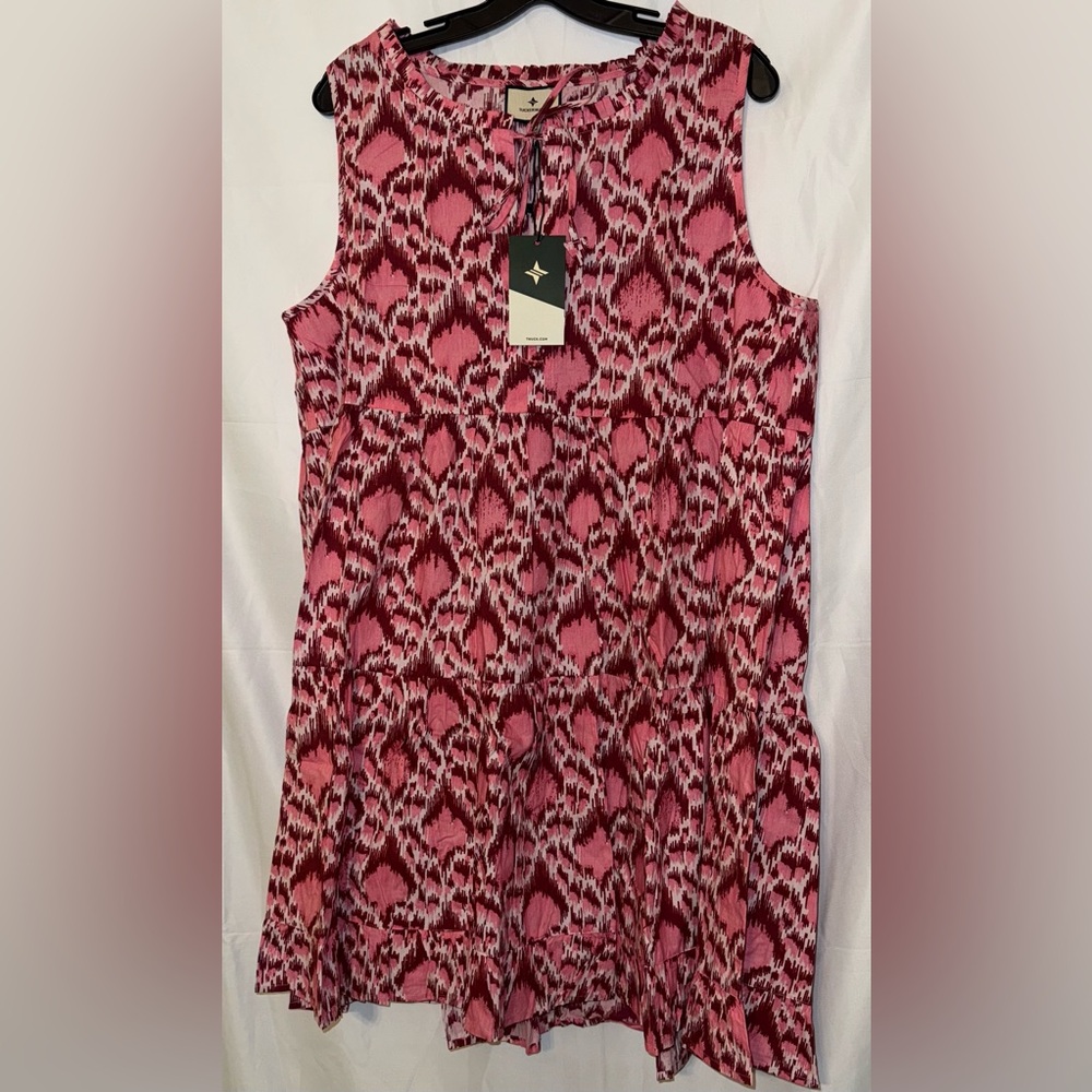 Poppy Ikat Mini Salty Paloma Coverup - Picture 6 of 11
